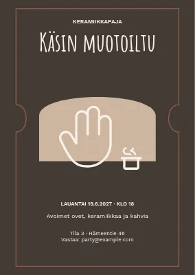 Käsin muotoiltu