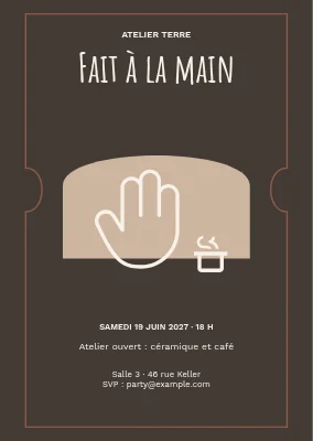 Façonné à la main