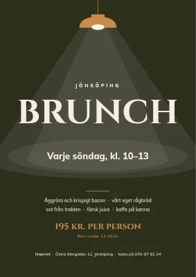 Söndagsbrunch i Thisted — ljusstråle