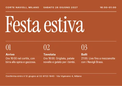 Festa d'estate a Thisted — programma