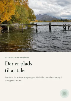 Brochure til psykologpraksis – 12 sider