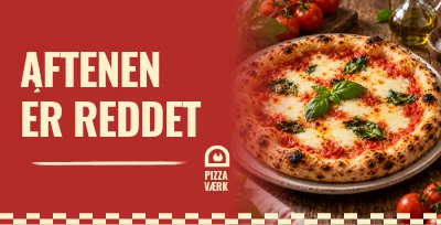PIZZA VÆRK — Aftenen