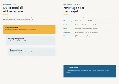 Side 12–13 af Velkomsthæfte til nye beboere i boligforening – 16 sider
