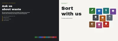 Cover of Waste sorting guide for a municipality – 8 pages