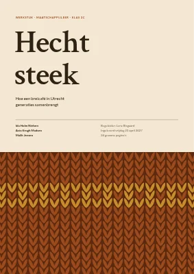 Schoolopdracht — breicafé