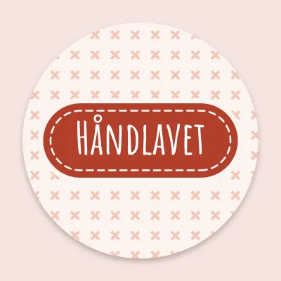 Håndlavet i korssting