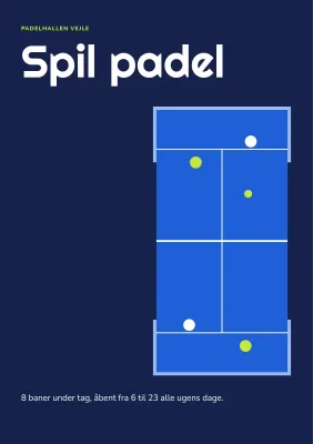 Brochure for padelcenter – 12 sider