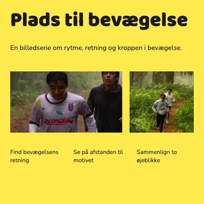 Plads til bevægelse · Grafisk feltguide