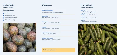 Side 2 af Madskole med kokkekurser