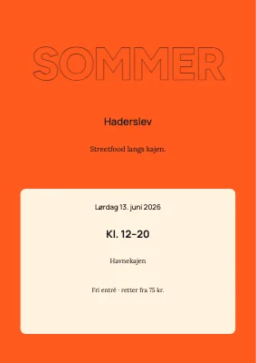 Streetfoodfestival — Haderslev