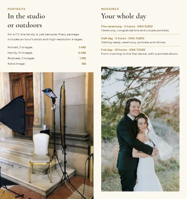 Page 2 de Photographer: portraits and weddings
