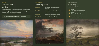 Pagina 2 di Museum visitor guide