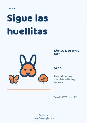 Sigue las huellitas