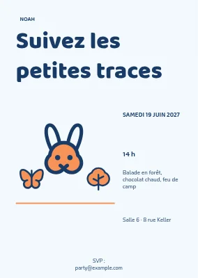 Suivez les petites traces