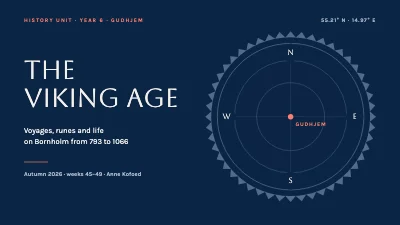 The Viking Age — history unit