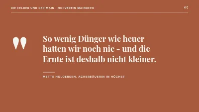 Seite 5 von Nachhaltige Landwirtschaft — die Felder und der Sund