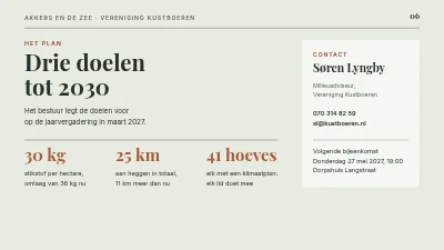 Pagina 6 van Duurzame landbouw — de velden en de Sound