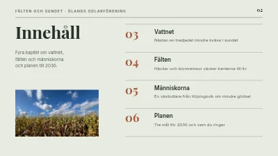 Sida 2 av Hållbart jordbruk — fälten och Sundet