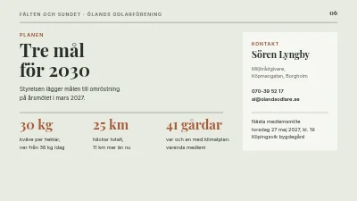 Sida 6 av Hållbart jordbruk — fälten och Sundet