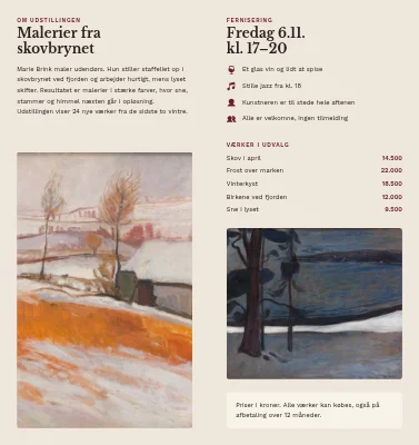 Side 2 af Fernisering i galleriet