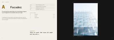 Side 4–5 af Portfolio for produkt- og arkitekturfotograf – 20 sider