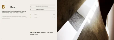 Side 8–9 af Portfolio for produkt- og arkitekturfotograf – 20 sider