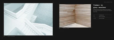 Pages 10–11 of Portfolio for a product and architecture photographer – 20 pages