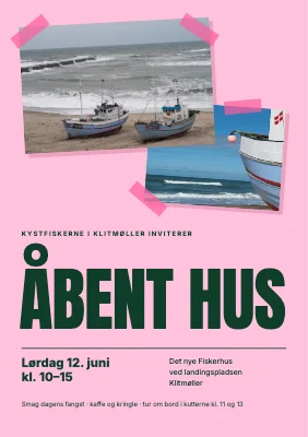 Åbent hus ved kysten — tapede fotos
