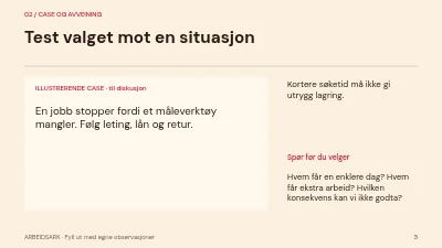 Side 3 av Arbeidsflyt for workshop