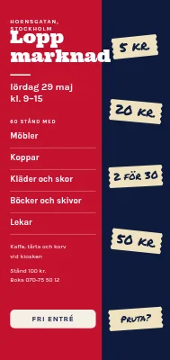 Loppis — på torget
