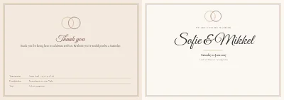 Umschlag von Wedding programme with songs and seating plan – 24 pages