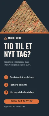 Roll-up til tagdækker — tid til et nyt tag