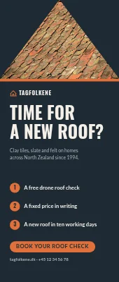 Roofer roll-up — time for a new roof