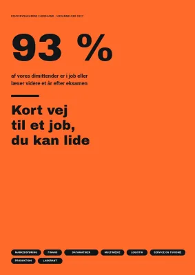 Uddannelsesbrochure for erhvervsakademi – 20 sider