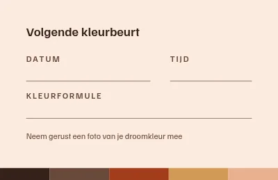 Pagina 2 van Kleurenkaart