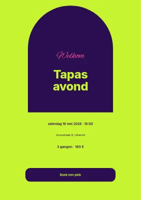 Tapasavond in Haderslev