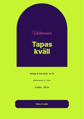 Tapaskväll i Haderslev