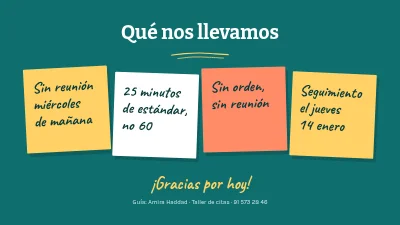 Página 5 de Taller de equipo — menos reuniones, mejores reuniones