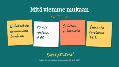 Sivu 5 – Tiimityöpaja — vähemmän ja parempia palavereja