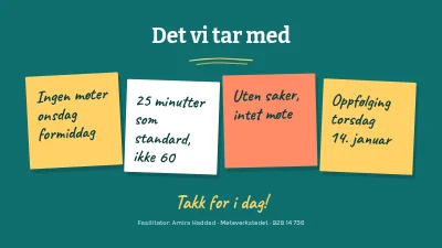 Side 5 av Teamworkshop — færre og bedre møter
