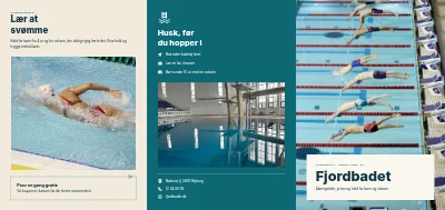 Svømmehal: åbningstider og hold
