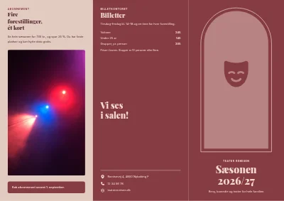 Teatrets sæsonprogram