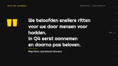 Pagina 6 van OKR-review — de doelen en resultaten van het kwartaal