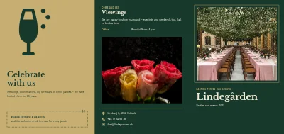 Party venue: parties and menus