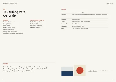 Side 62–63 af Udstillingskatalog for kunstmuseum – 64 sider