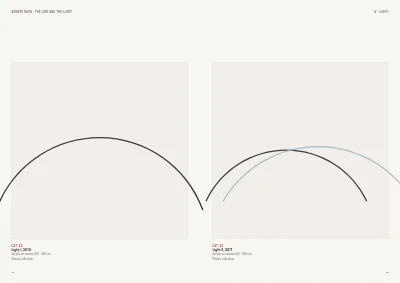 Pages 44–45 of Exhibition catalogue for an art museum – 64 pages