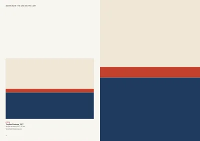 Pages 16–17 of Exhibition catalogue for an art museum – 64 pages