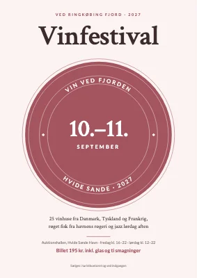 Vinfestival — Vin ved Fjorden i Hvide Sande