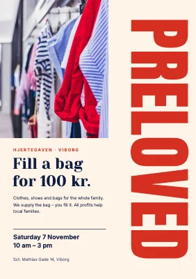 Charity shop — fill a bag