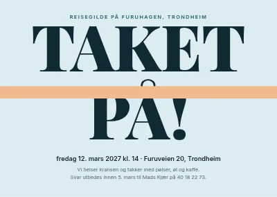 Reisegilde — den siste bjelken